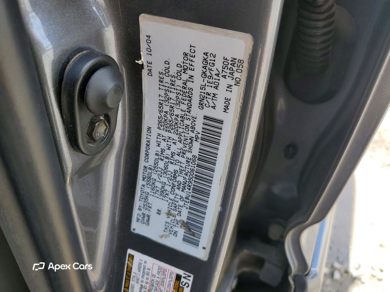 Toyota 4Runner 2005