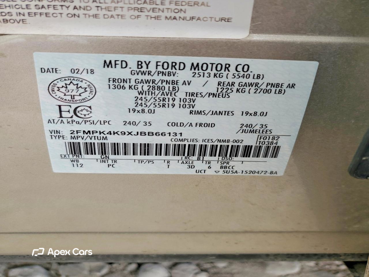 Ford Edge 2018
