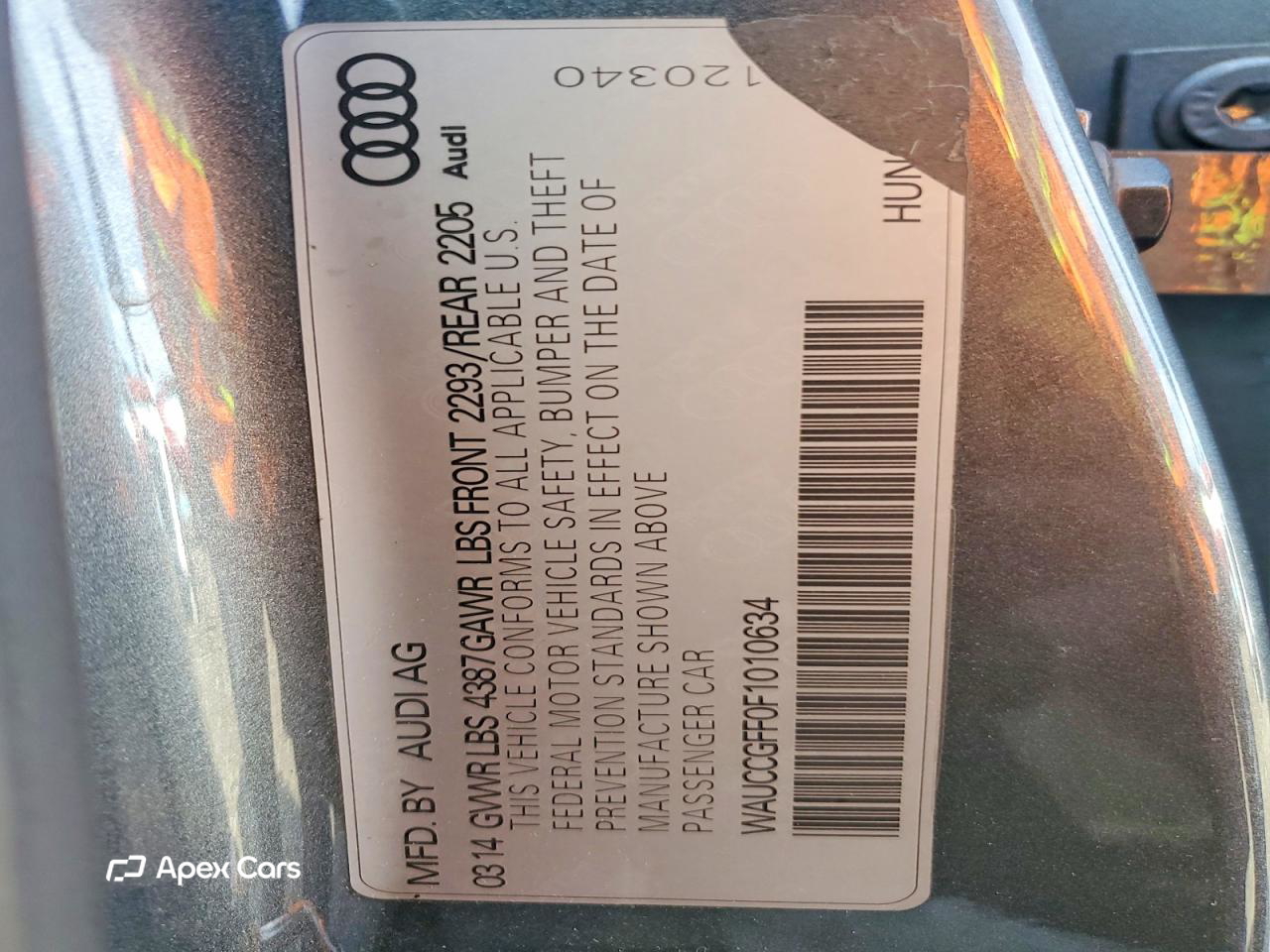 Audi A3 2015