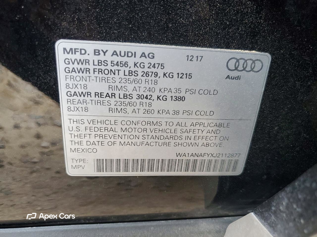 Audi Q5 2018