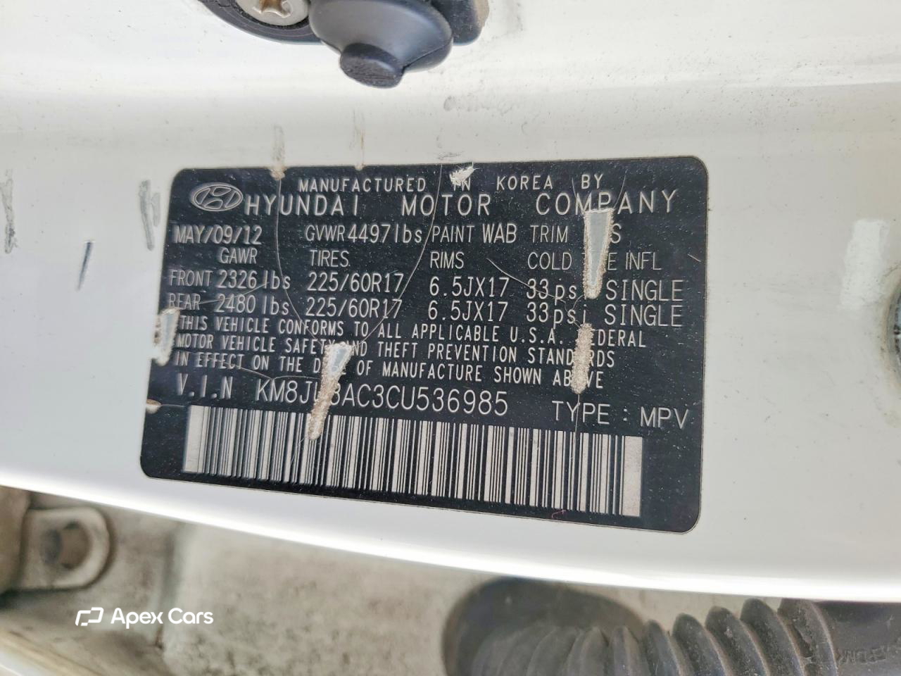Hyundai Tucson 2012