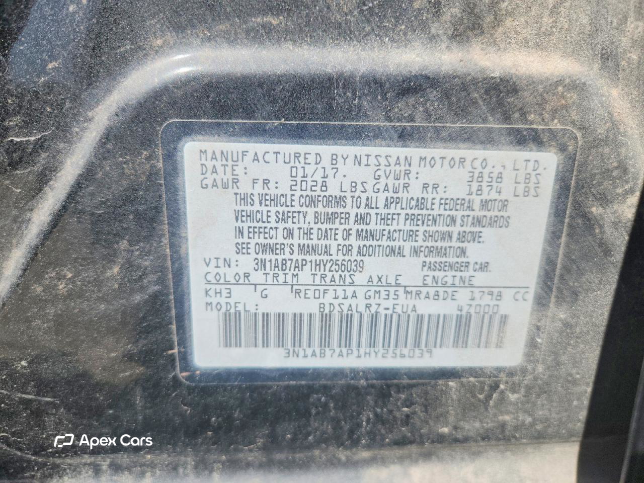 Nissan Sentra 2017