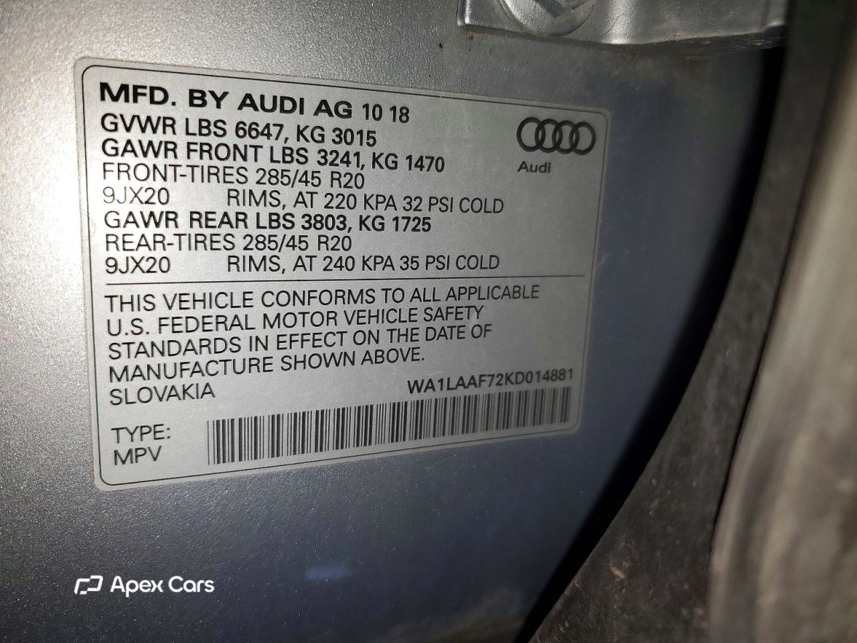 Audi Q7 2019