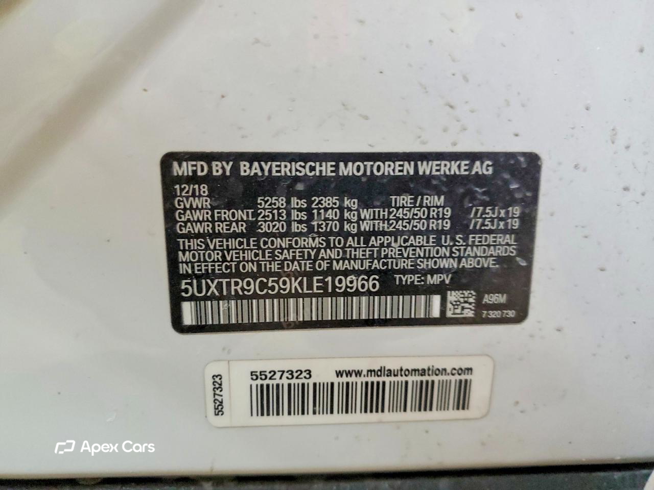 BMW X3 2019