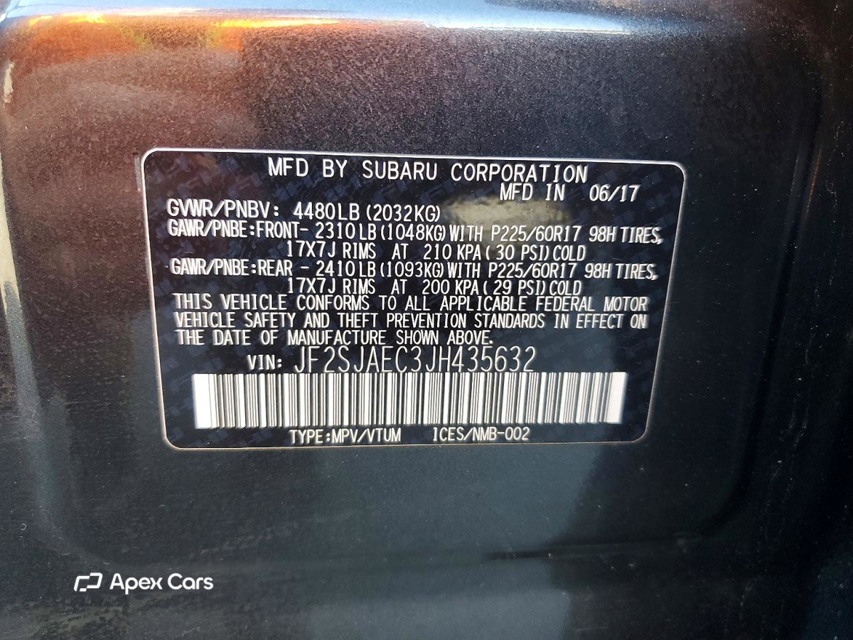 Subaru Forester 2018