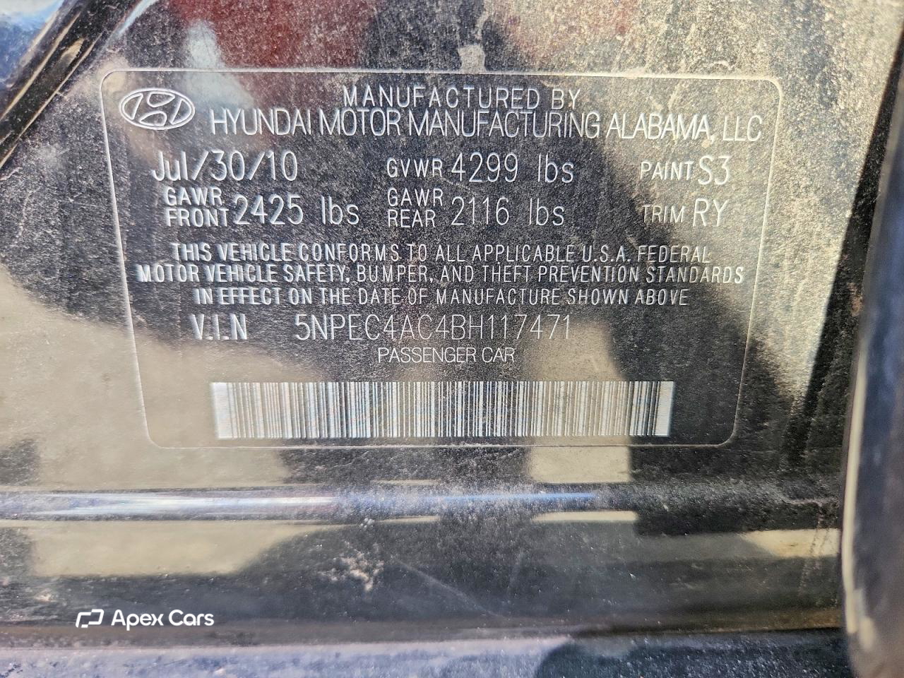 Hyundai Sonata 2011