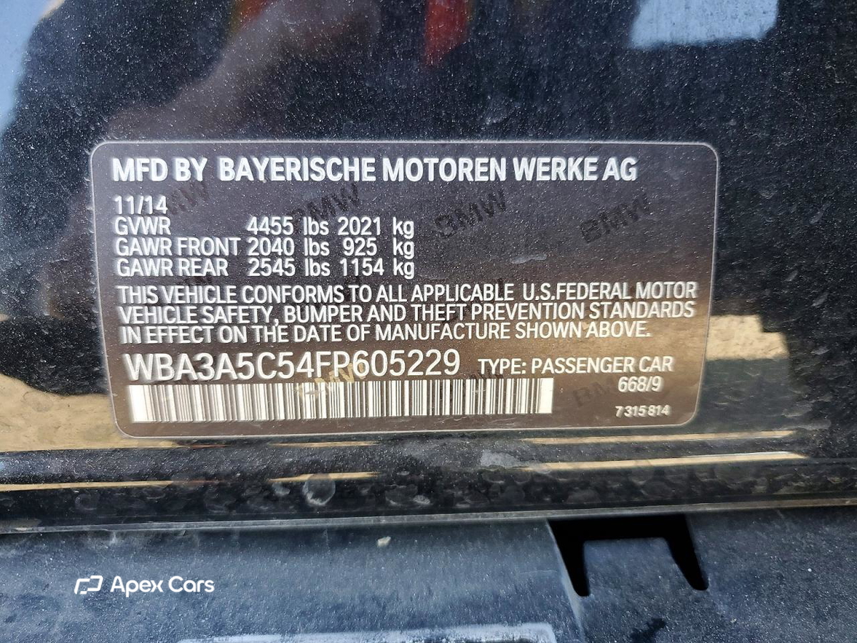 BMW Series 3 2015
