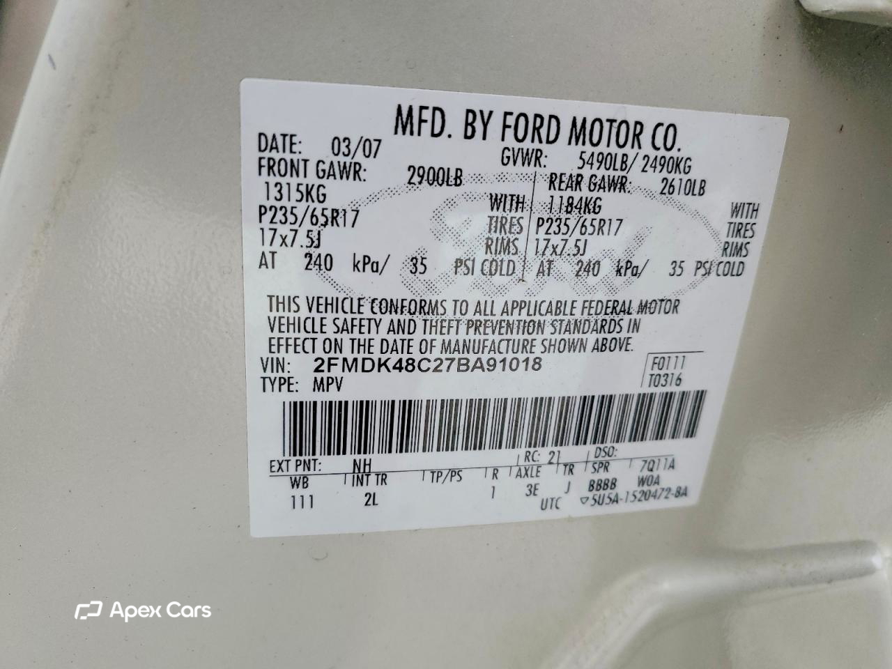 Ford Edge 2007