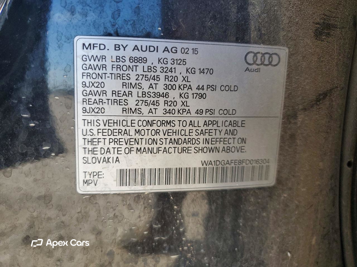 Audi Q7 2015