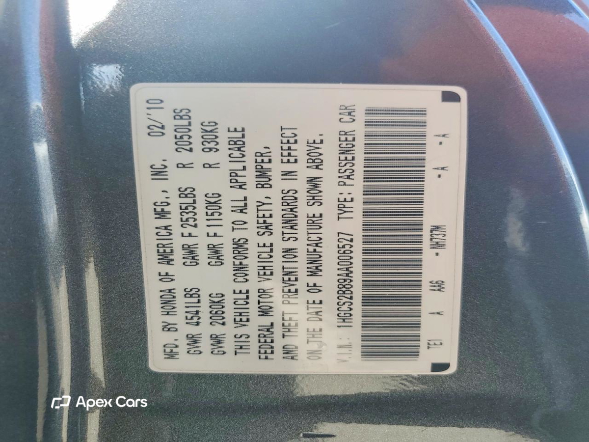 Honda Accord 2010