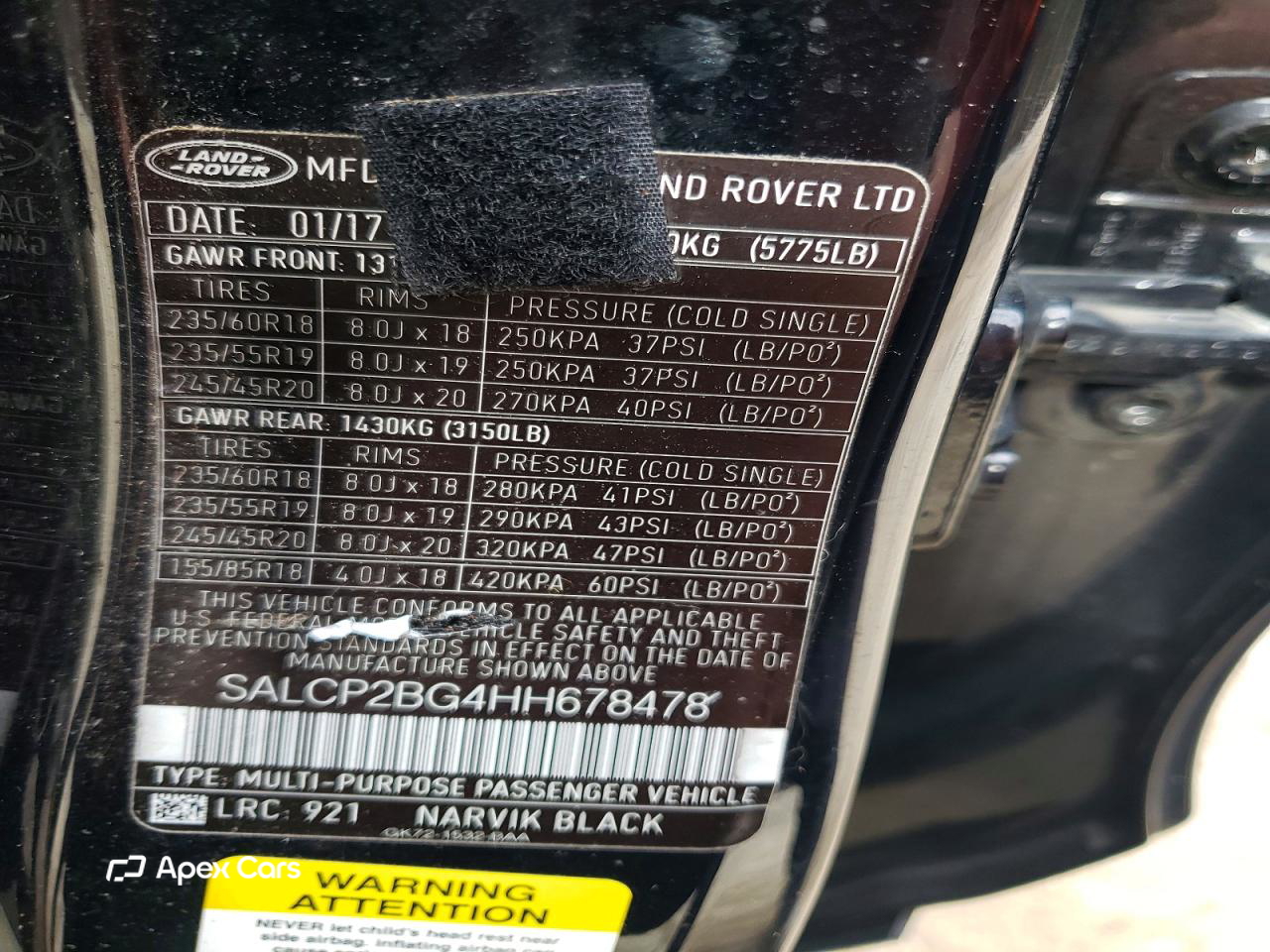 Land Rover Discovery 2017