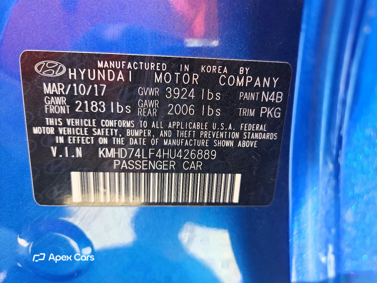 Hyundai Elantra 2017