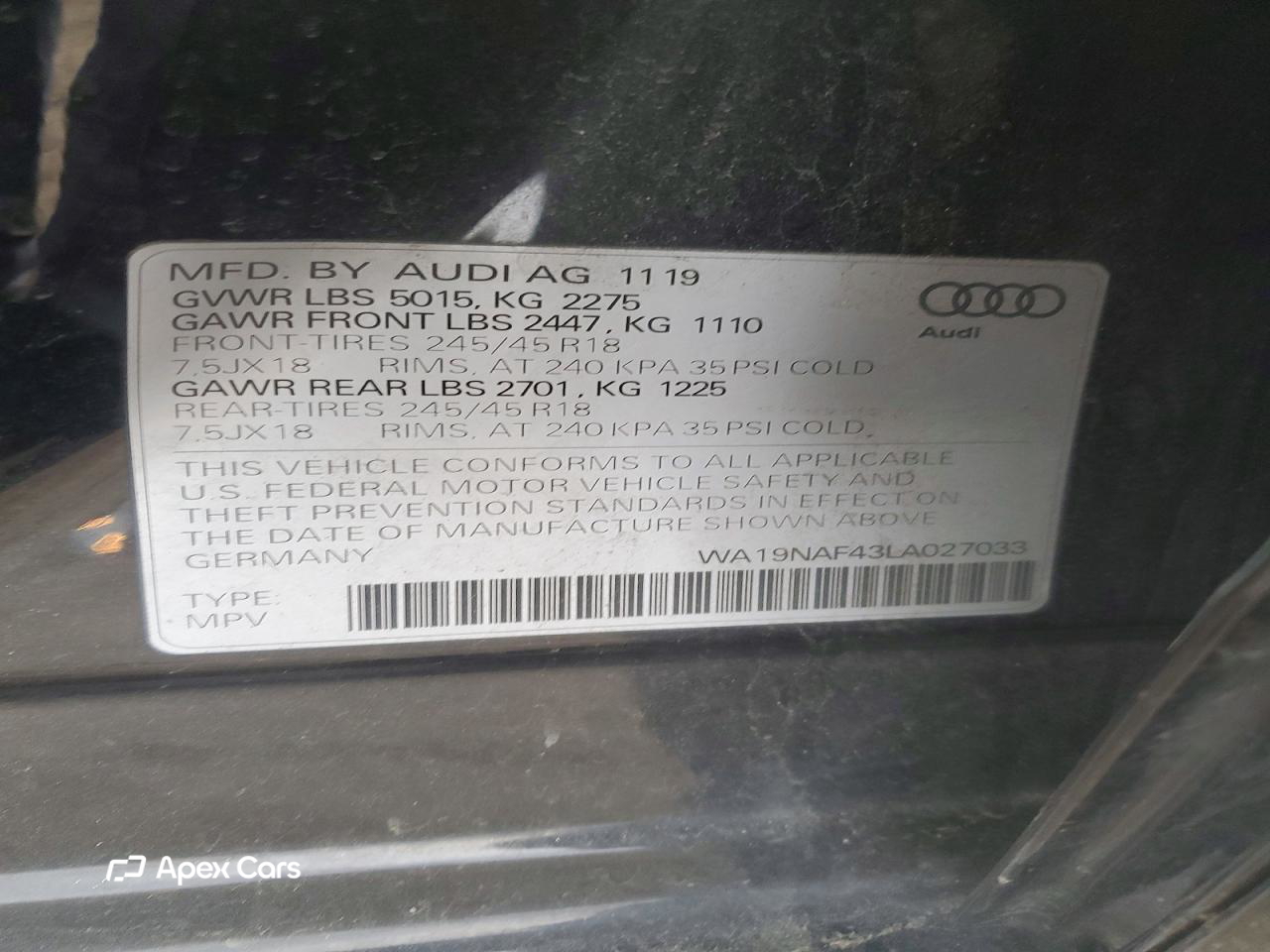 Audi A4 2020