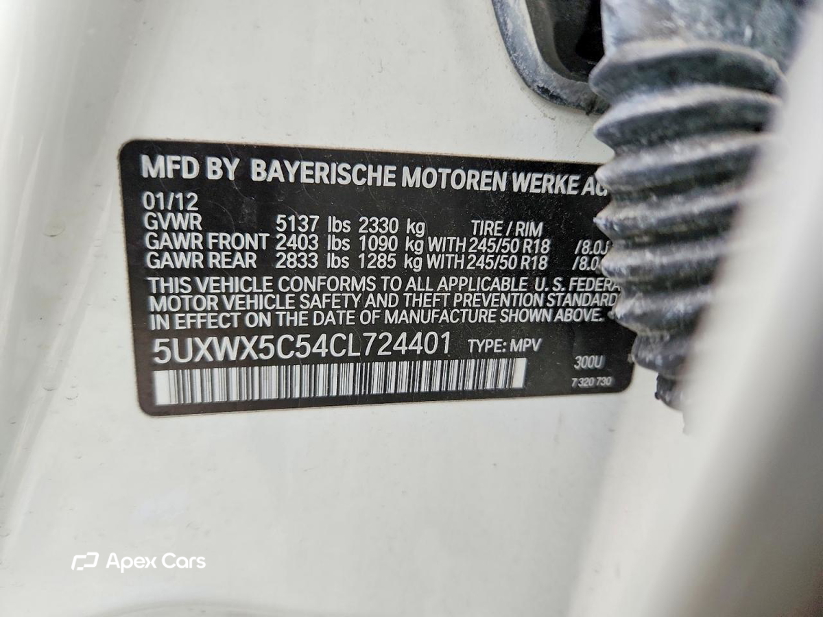 BMW X3 2012