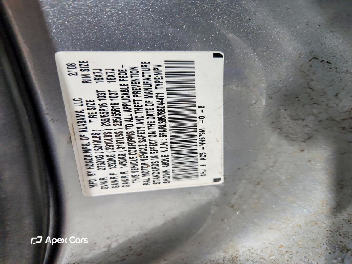 Honda Odyssey 2008