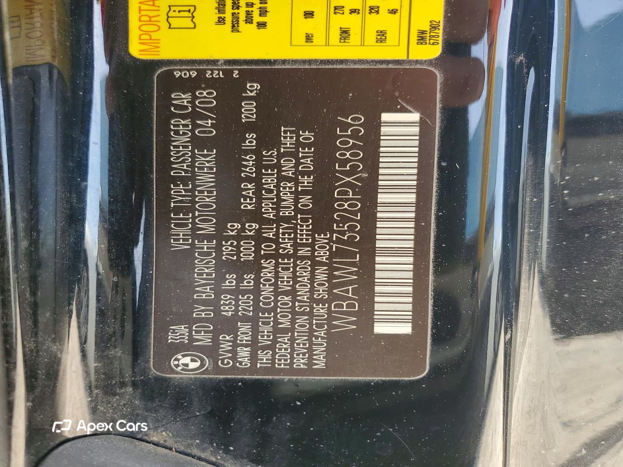 BMW Series 3 2008