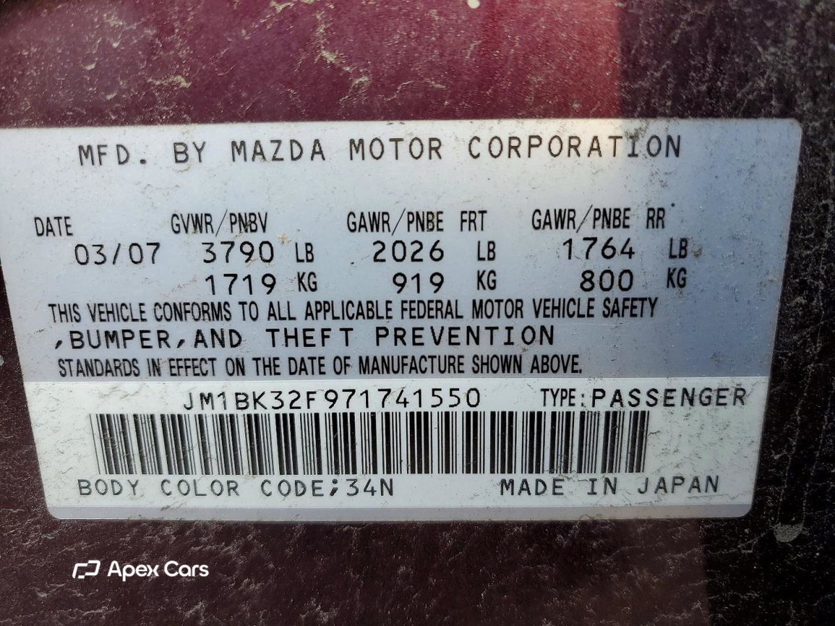 Mazda 3 2007