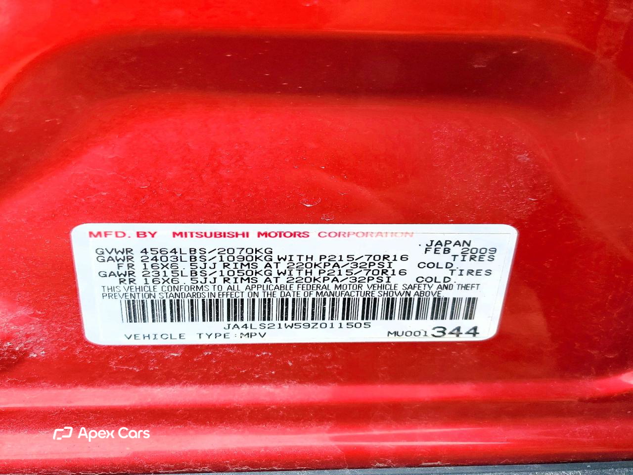 Mitsubishi Outlander 2009
