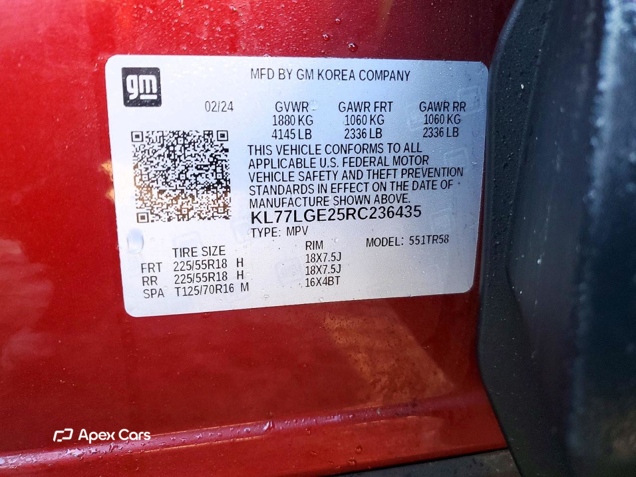 Chevrolet Trax 2024
