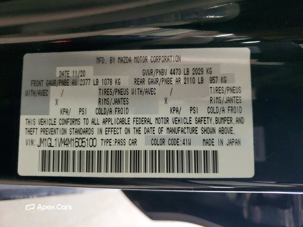 Mazda 6 2021