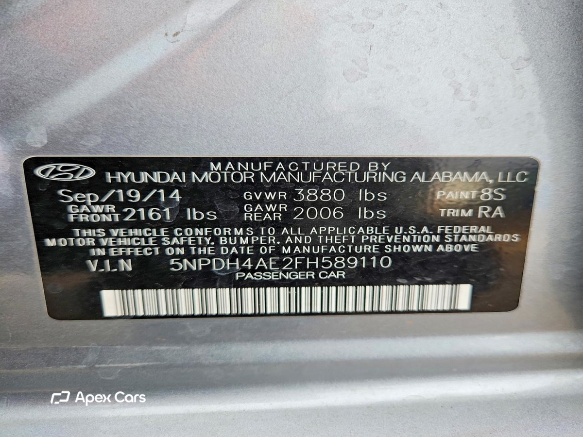 Hyundai Elantra 2015