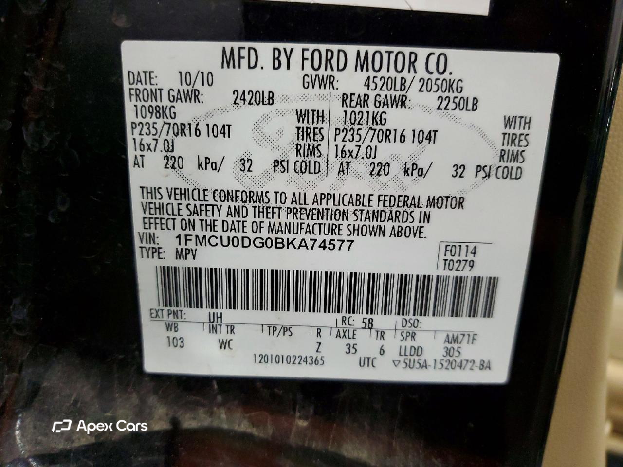 Ford Escape 2011