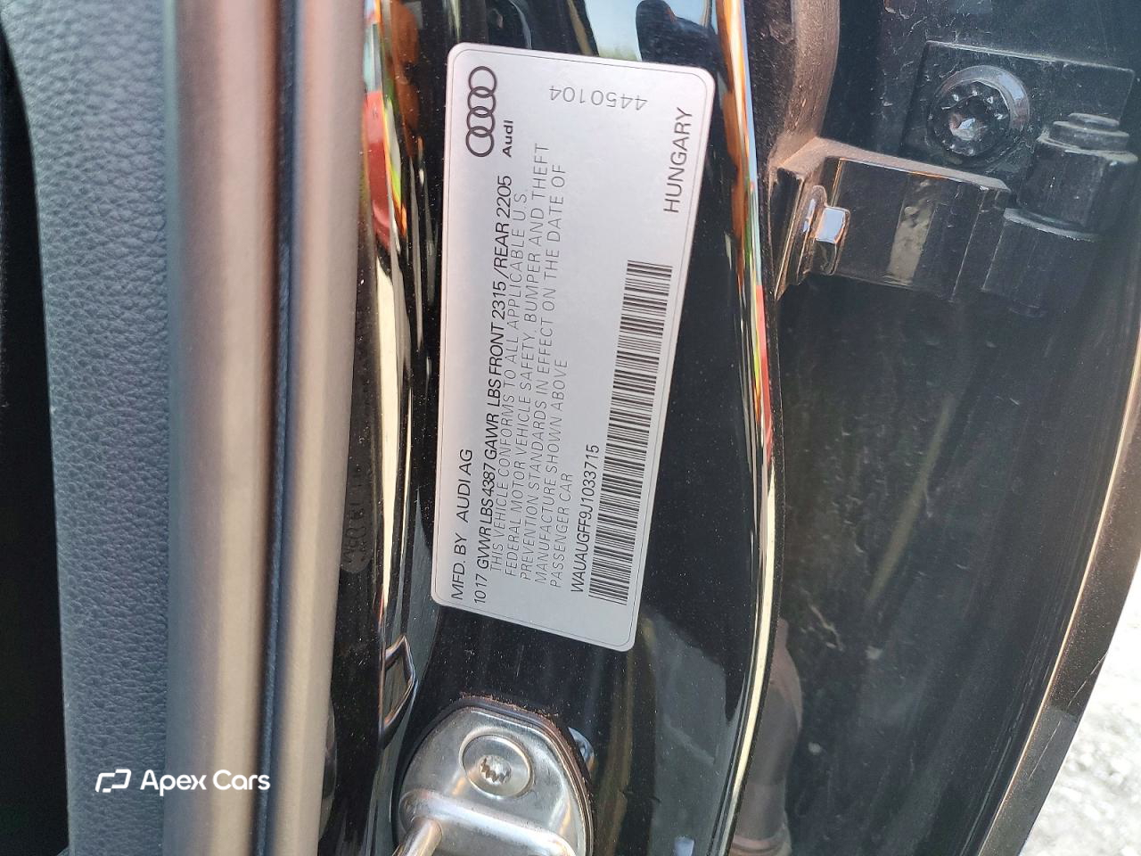 Audi A3 2018