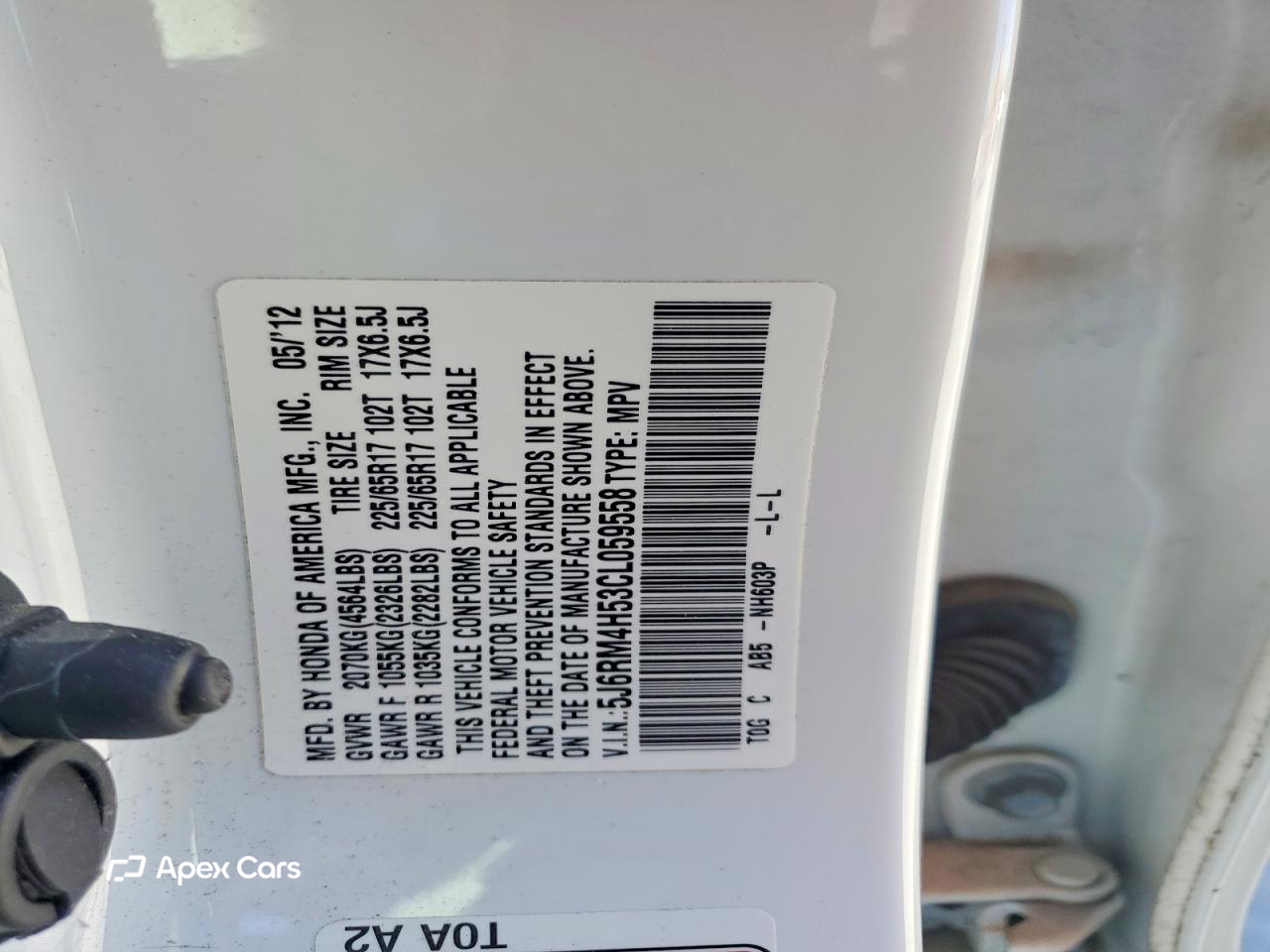 Honda CR-V 2012