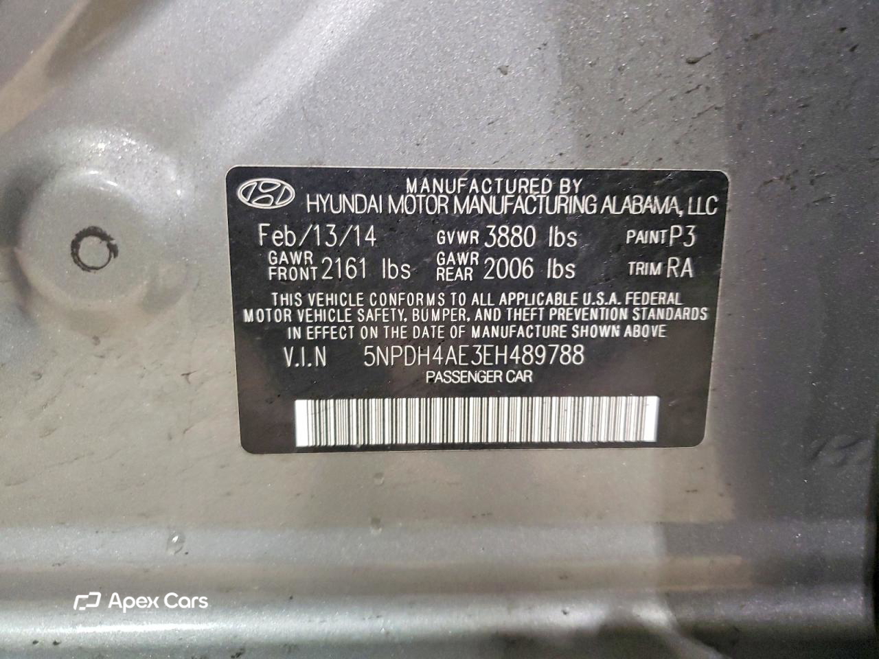 Hyundai Elantra 2014