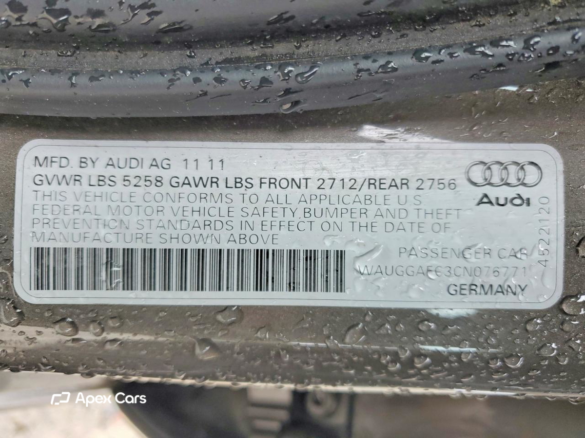Audi A6 2012