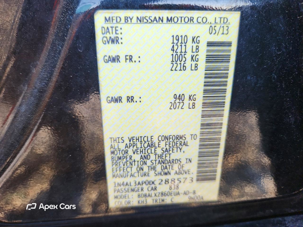 Nissan Altima 2013