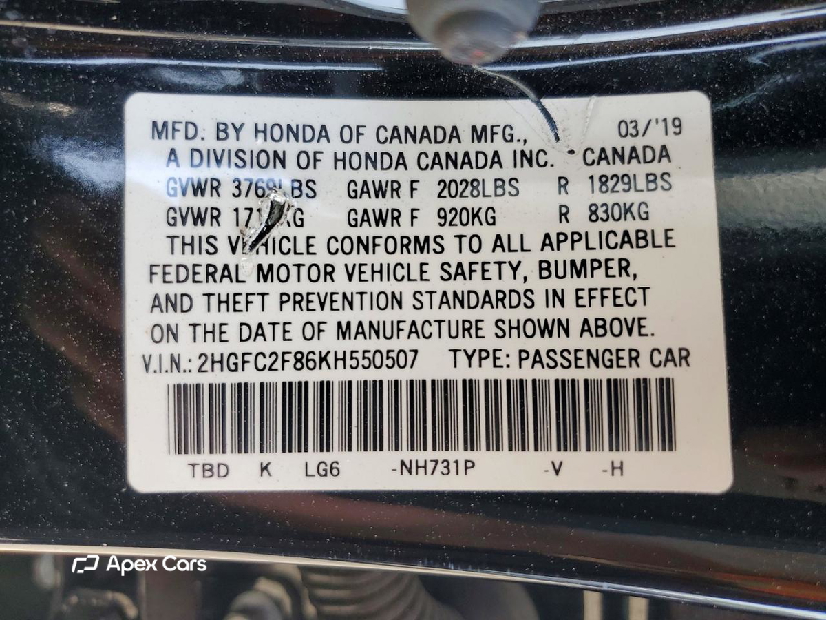 Honda Civic 2019