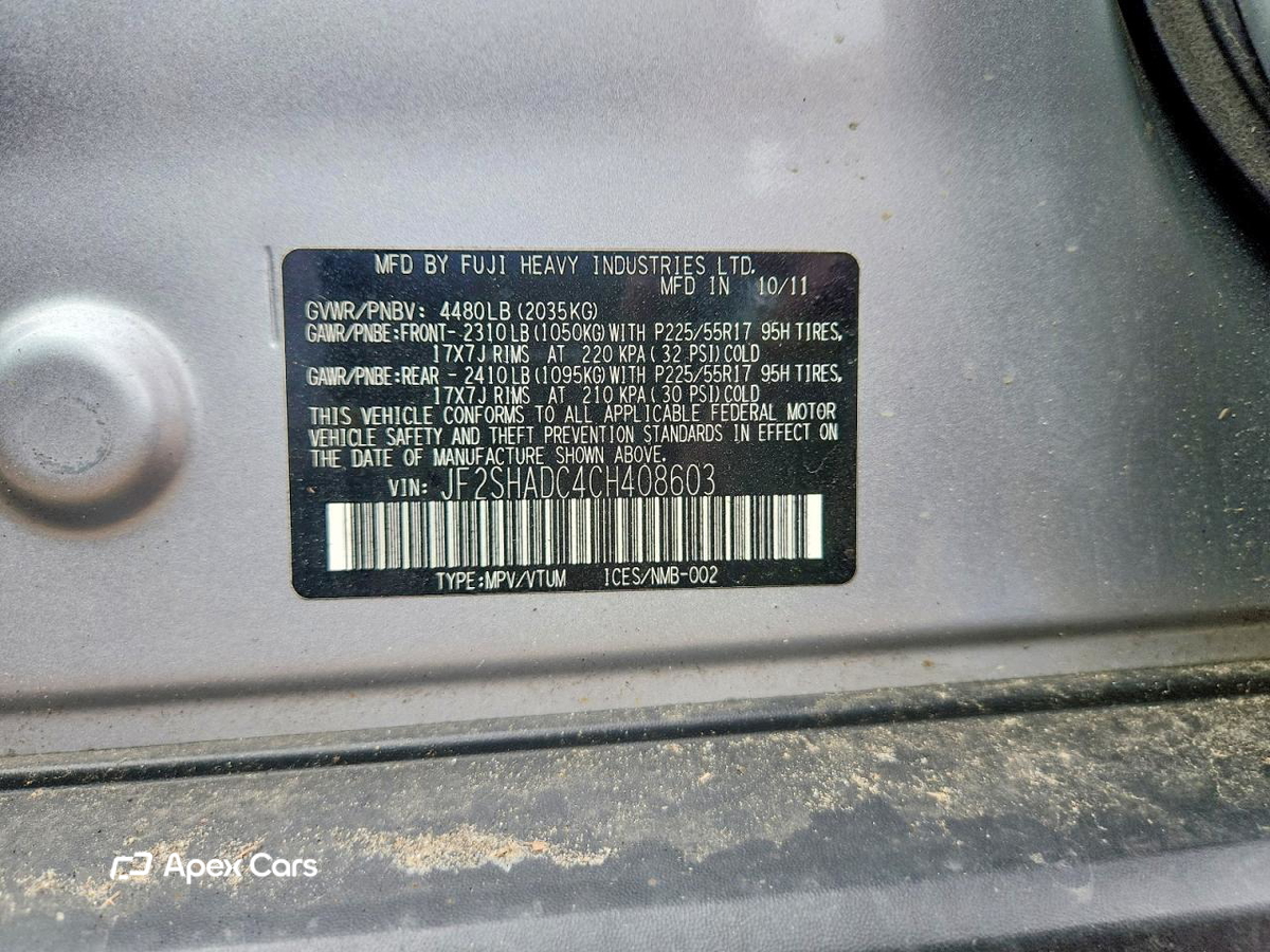Subaru Forester 2012