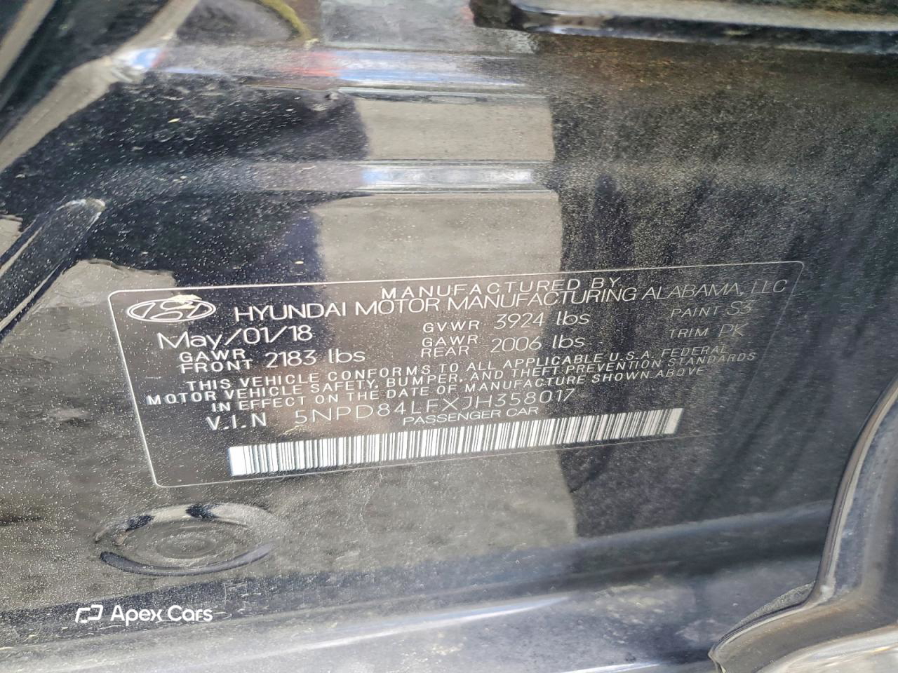 Hyundai Elantra 2018