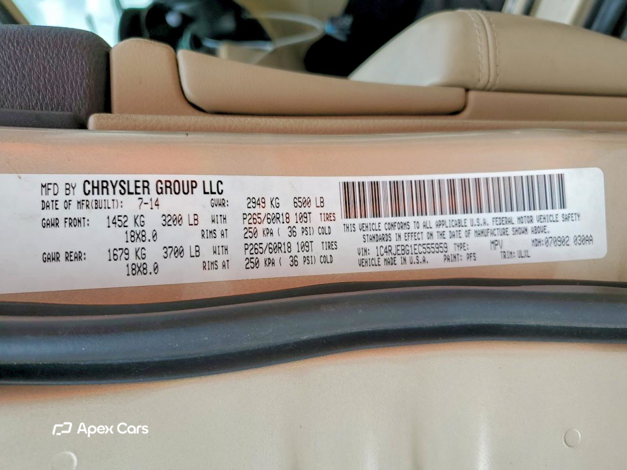 Jeep Cherokee 2014