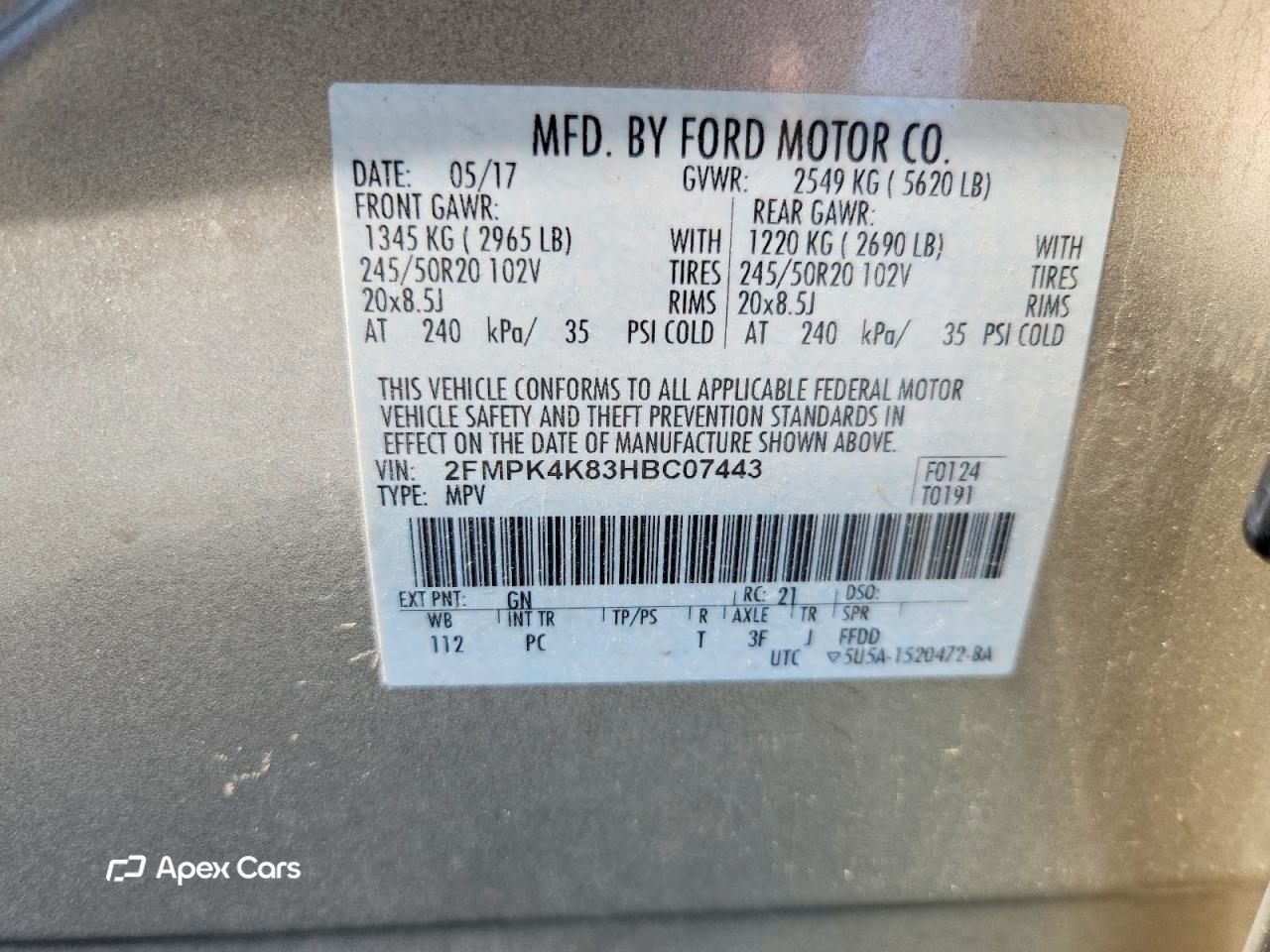 Ford Edge 2017