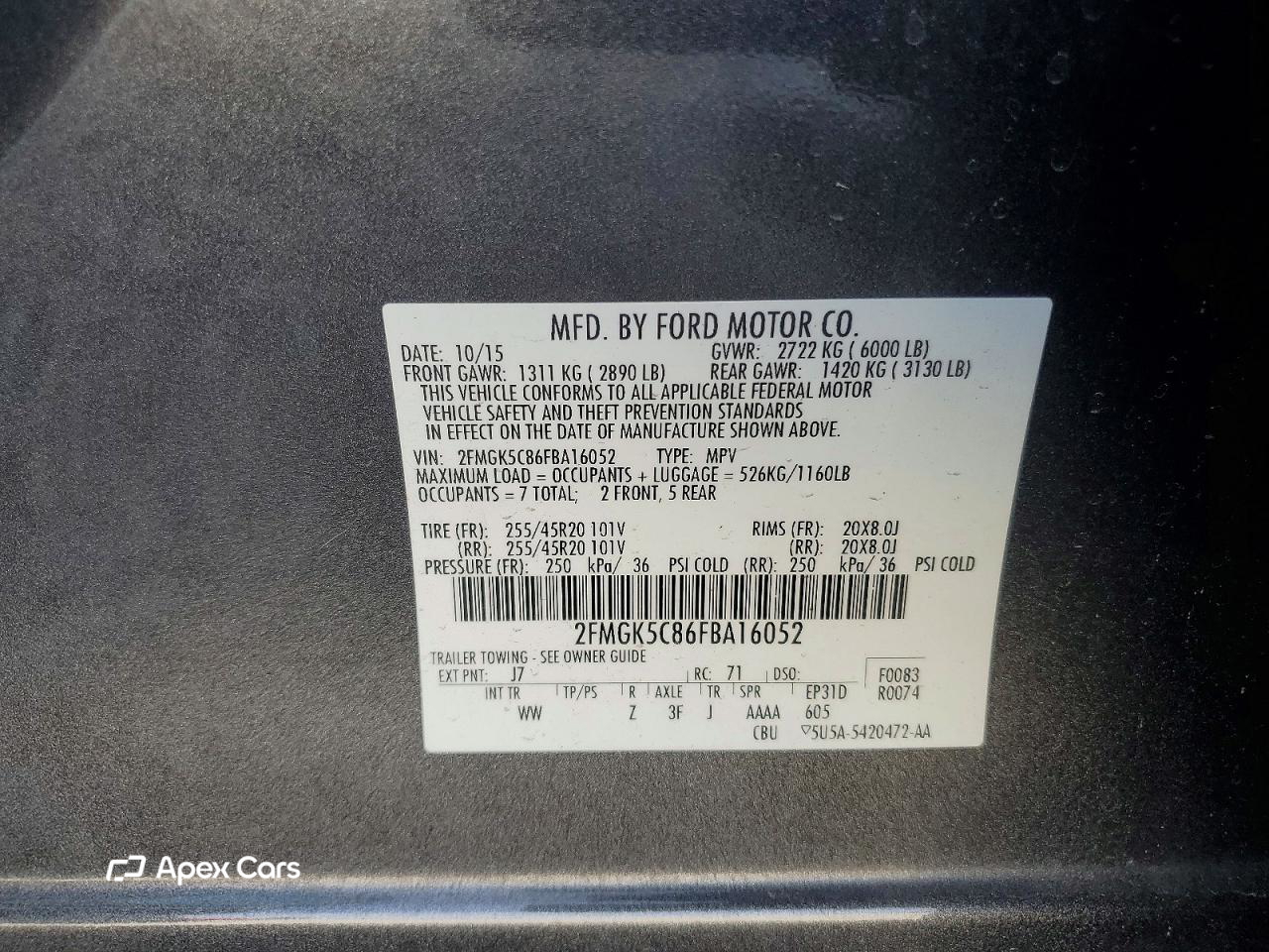 Ford Flex 2015