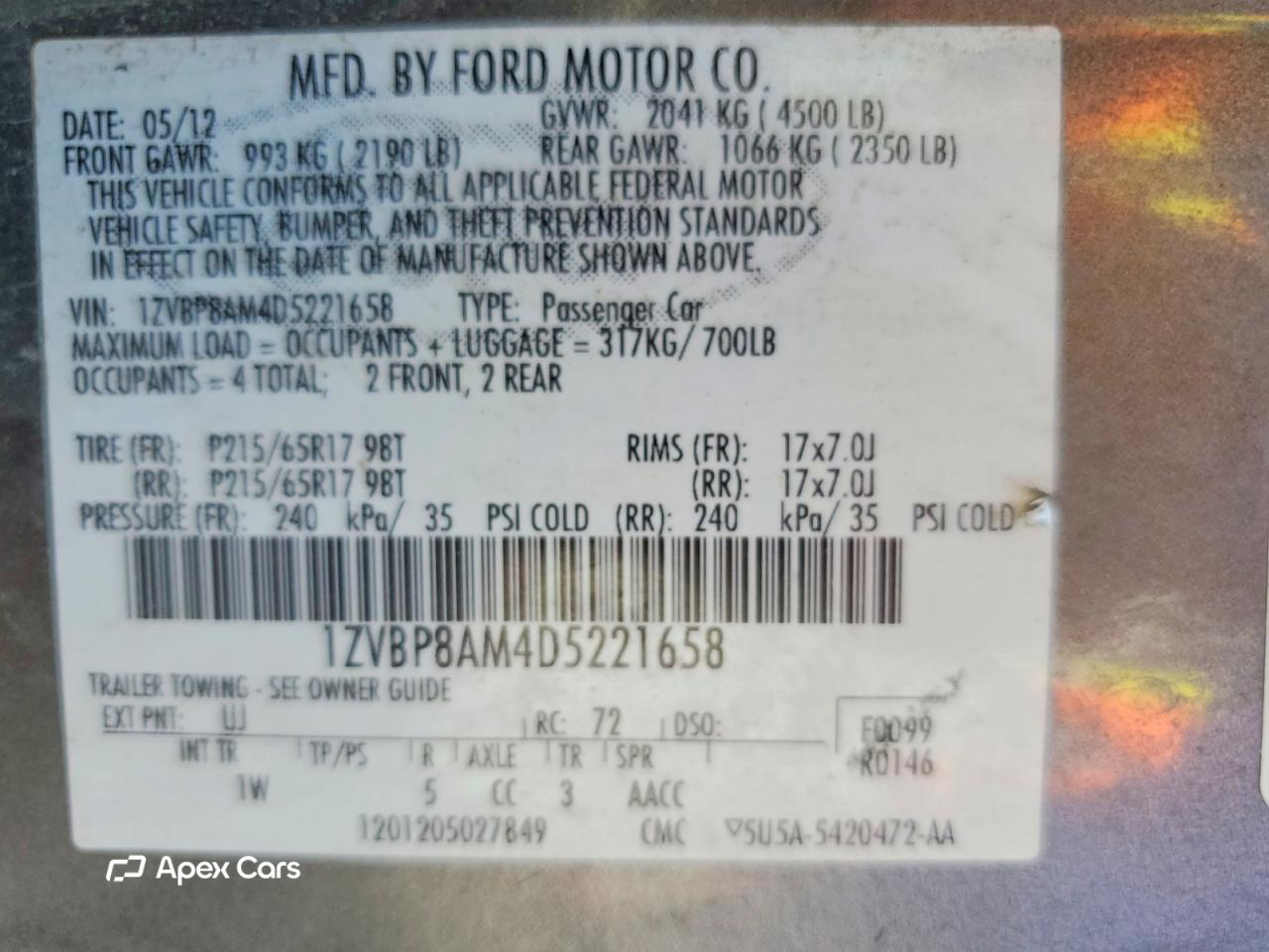 Ford Mustang 2013