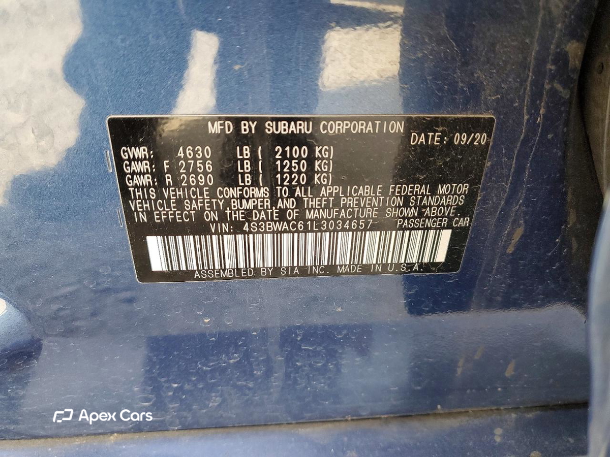Subaru Legacy 2020