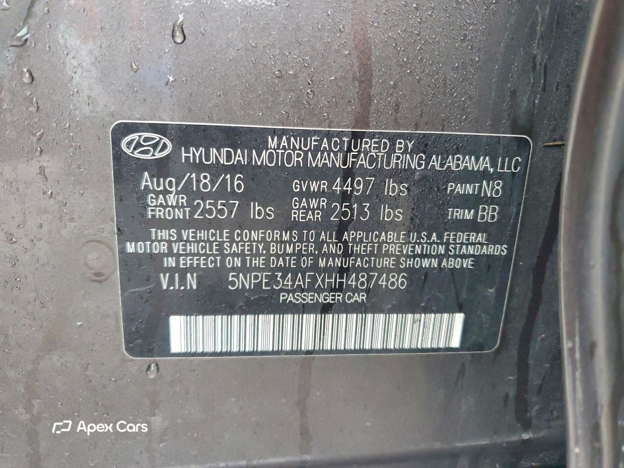 Hyundai Sonata 2017