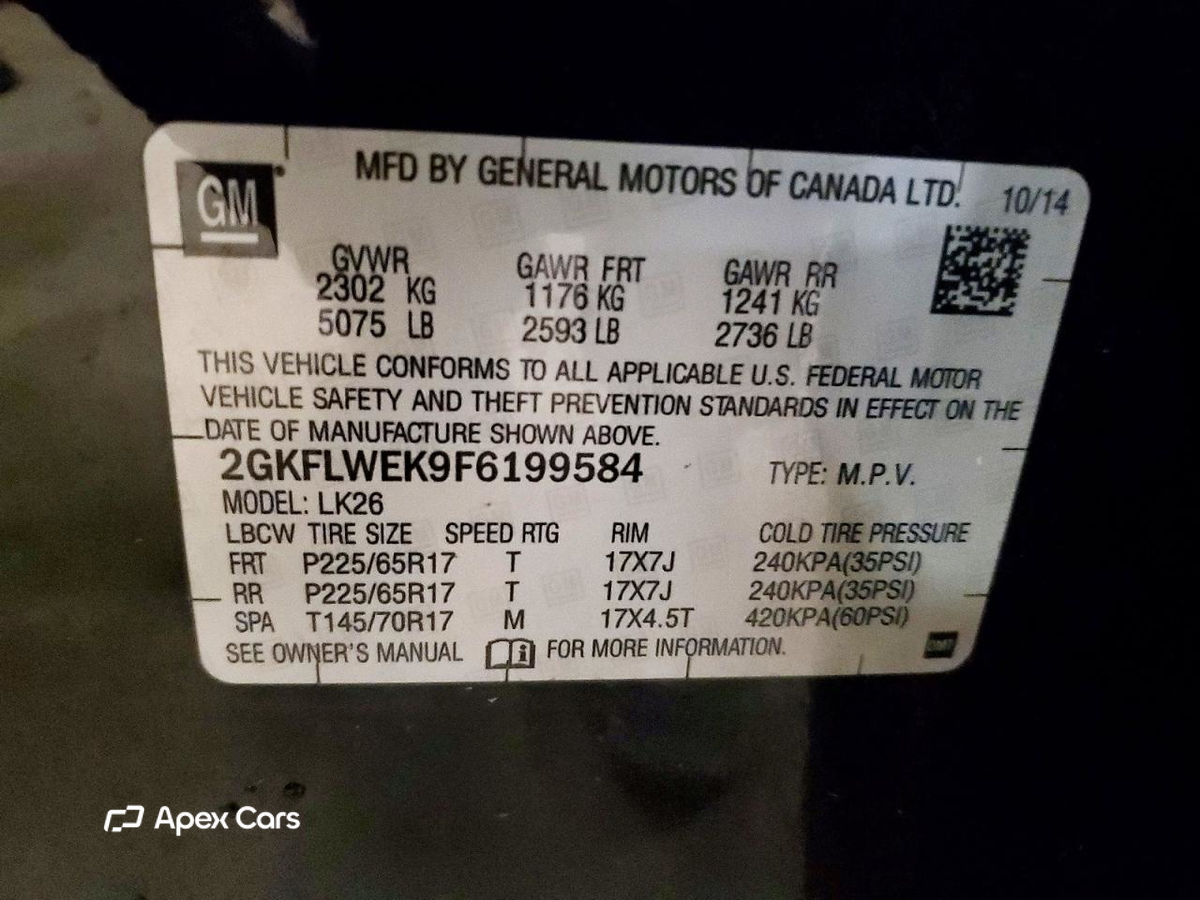 GMC Terrain 2015