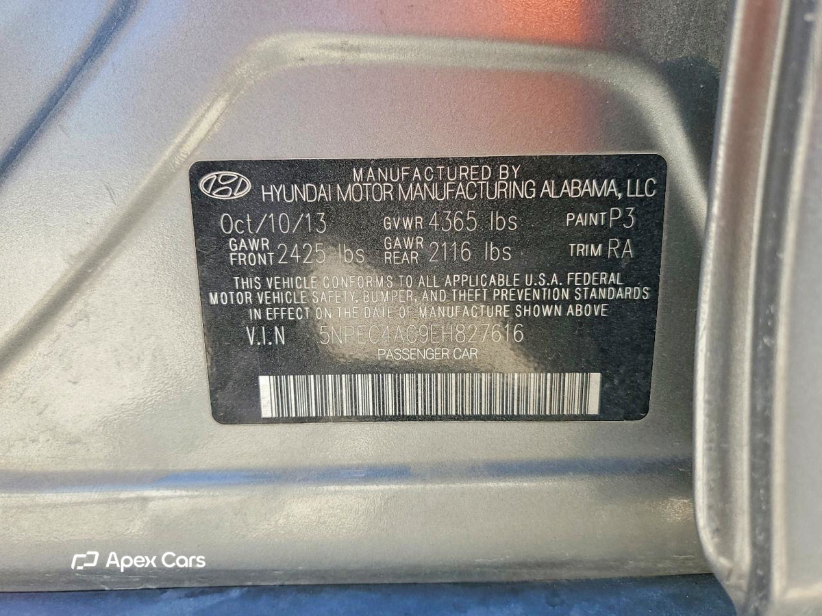 Hyundai Sonata 2014