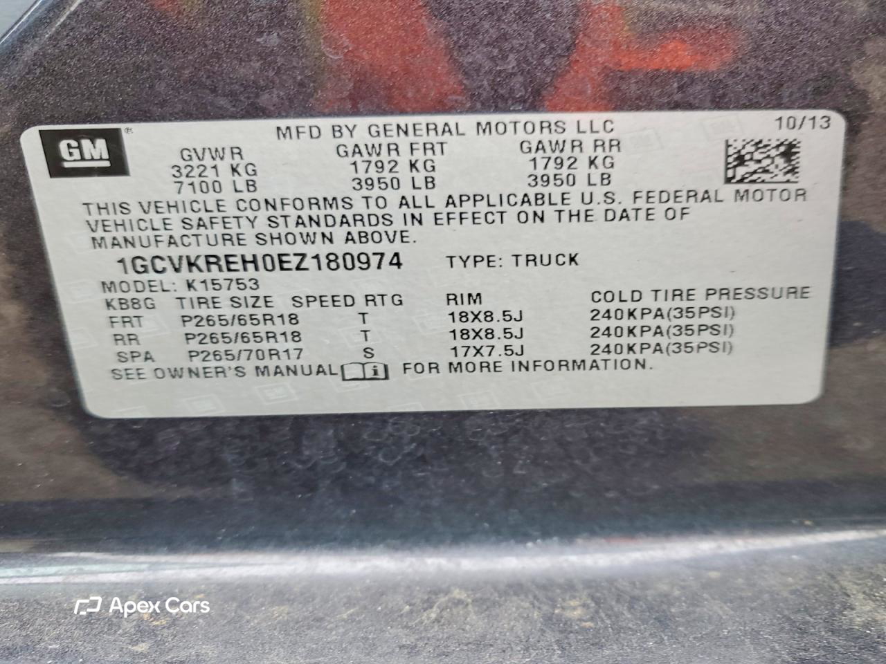 Chevrolet Silverado 2014