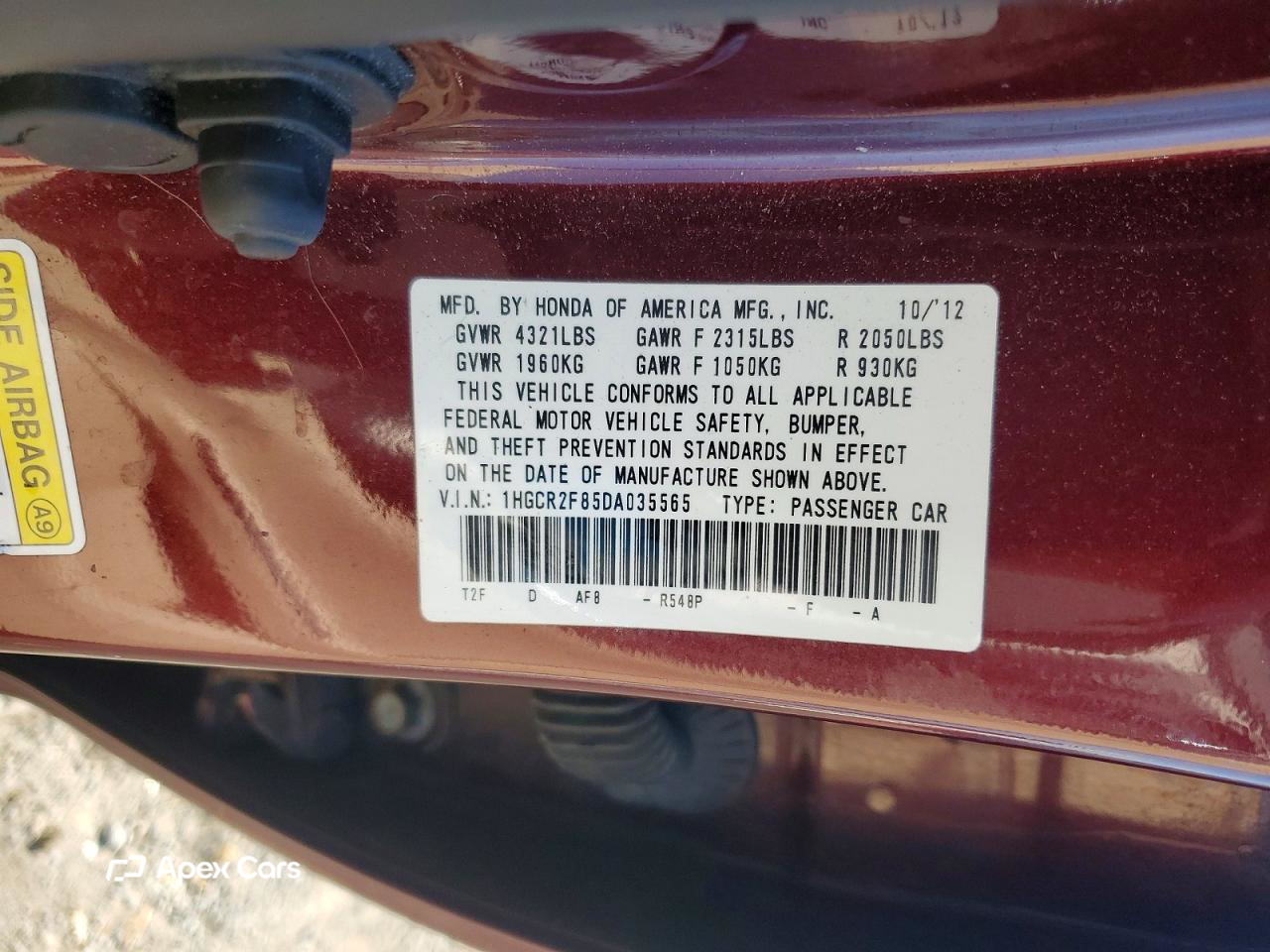 Honda Accord 2013