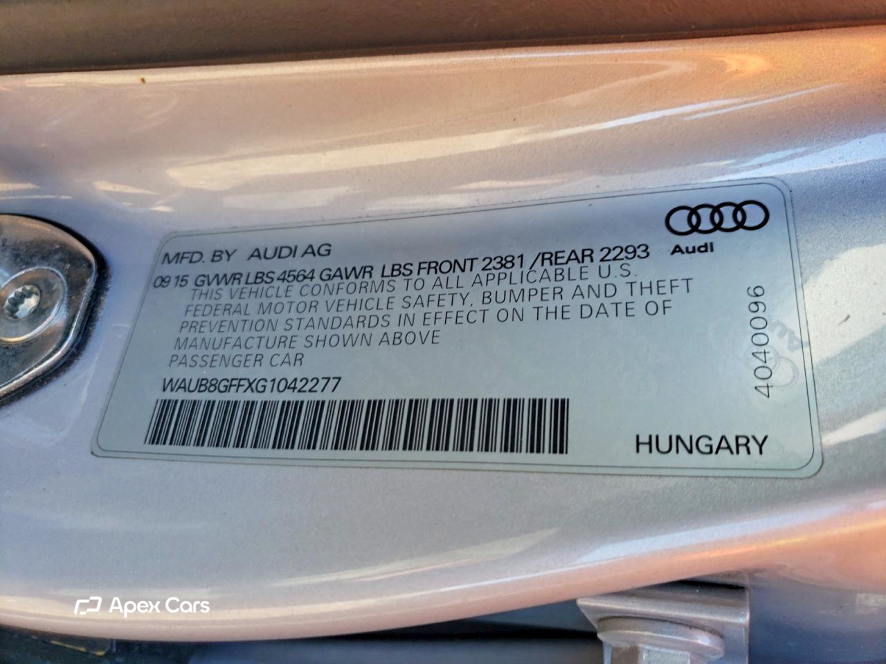 Audi A3 2016