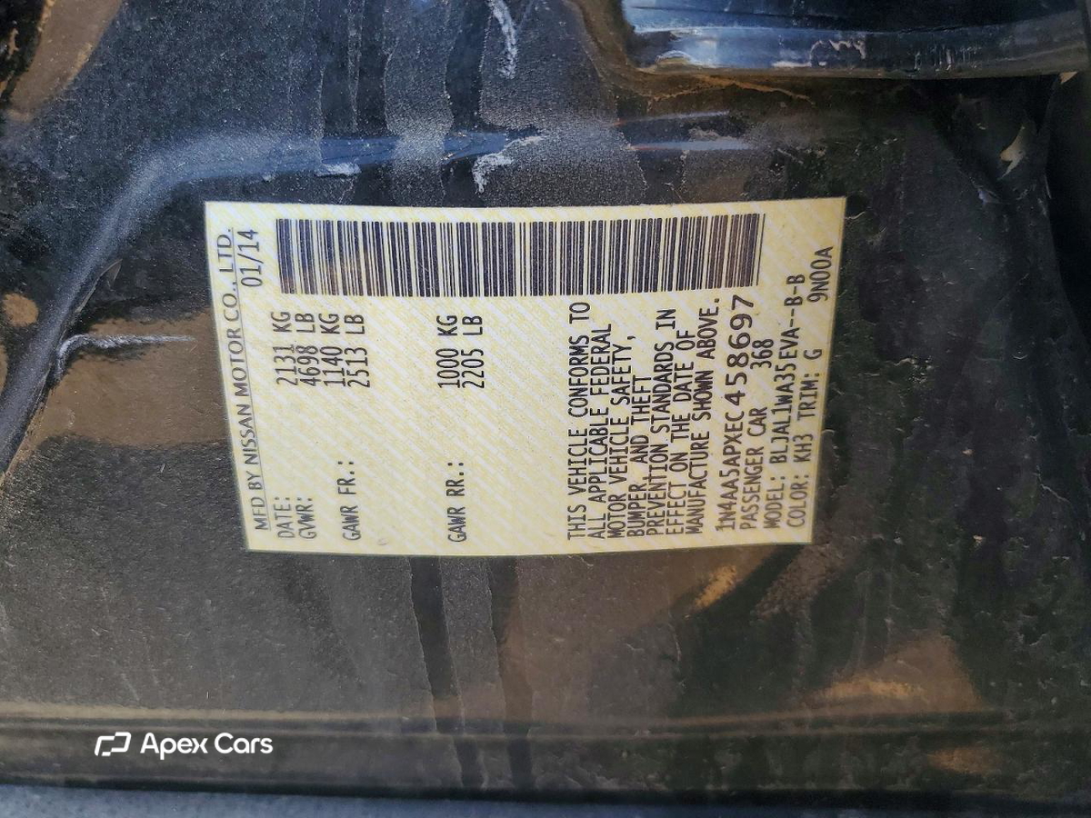 Nissan Maxima 2014