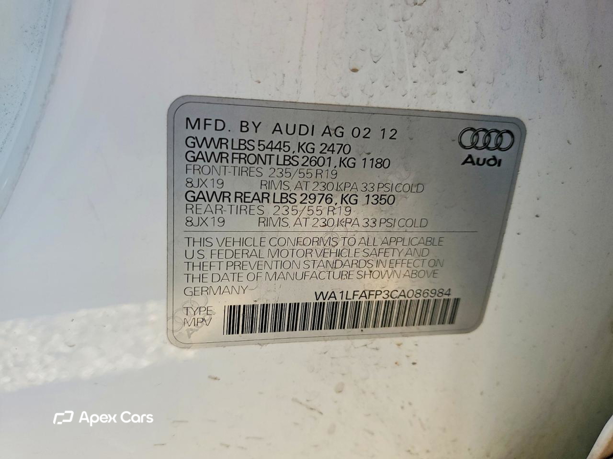 Audi Q5 2012