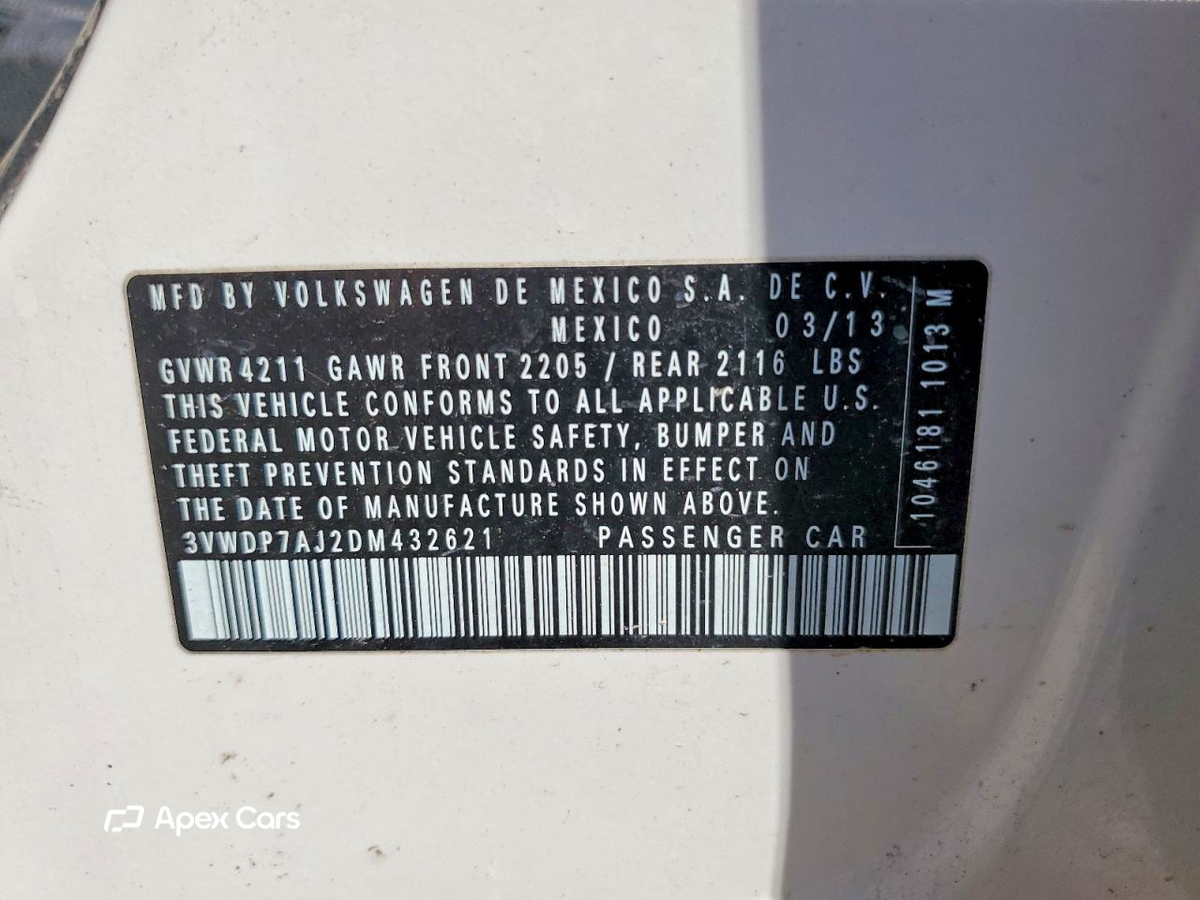 Volkswagen Jetta 2013