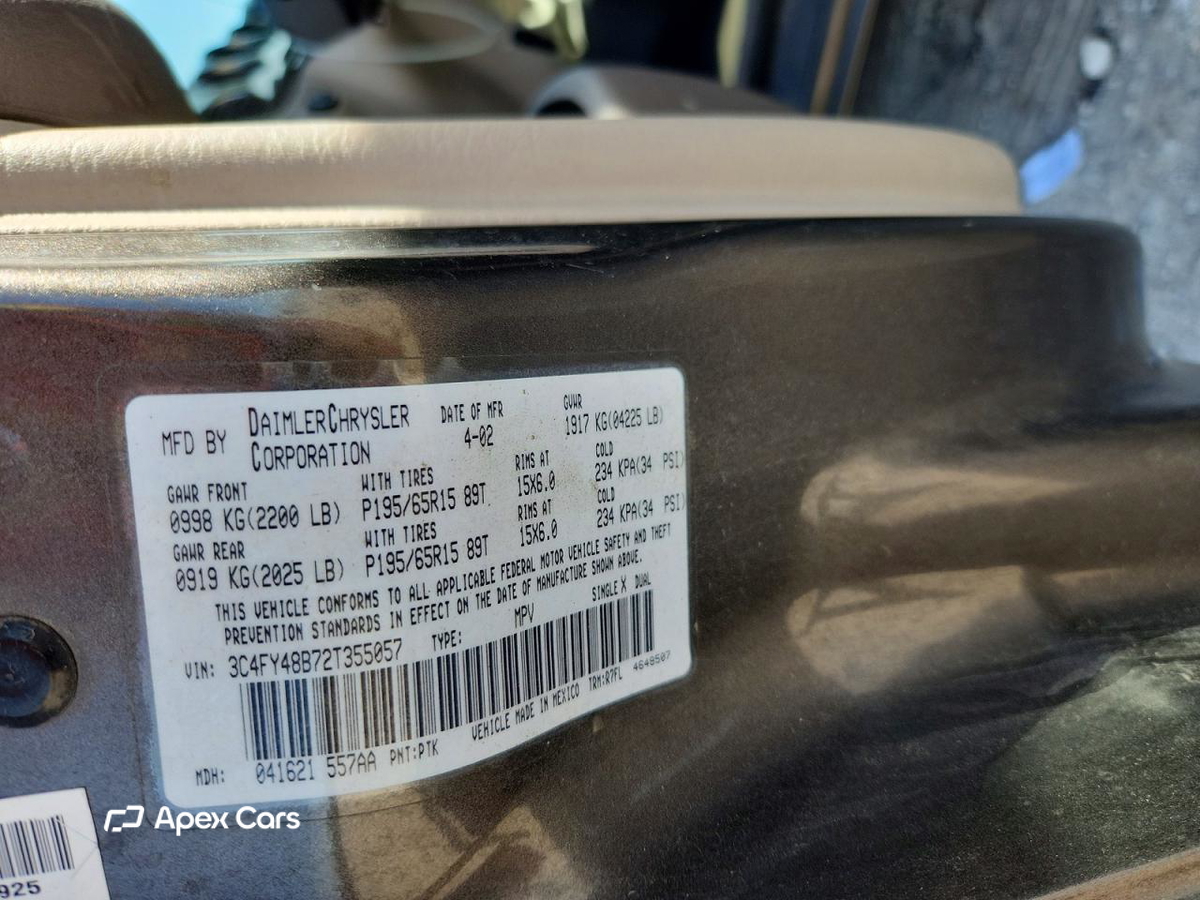 Chrysler PT Cruiser 2002