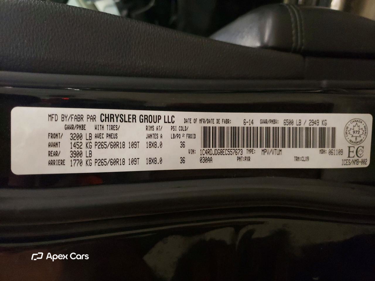 Dodge Durango 2014